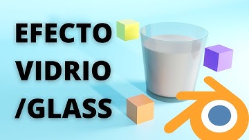 Como hacer vidrio en Blender