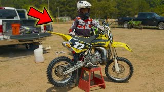 Tyler Finally Track Riding New Rm85 2-Stroke And Hes Getting Faster