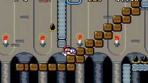 Super Mario World Custom Level: Grassland Castle