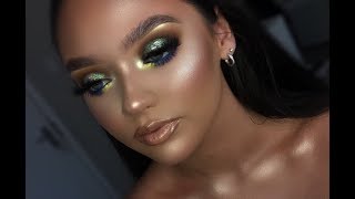 TROPICAL BLOWN OUT SMOKES | CLIENT MAKEUP TUTORIAL | @LORDCHYNA