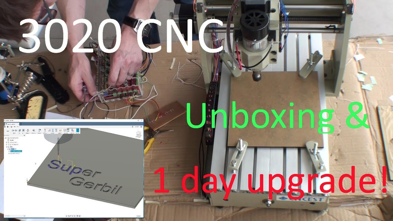 Cheap Chinese 3020 mill - unbox and upgrade - 1 day challenge