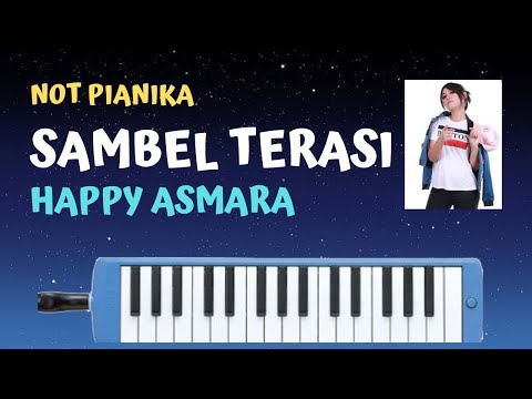Not Angka Pianika Lagu Sambel Terasi Happy Asmara Sambel Terasi Pianika - Happy Asmara (Not Angka) - RusLar.Me