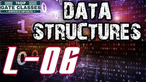 Lec-06 | CSE | Data Structures by Gourav Sir- UTM Address Calculation using CMO |by #TEQIP_Faculties