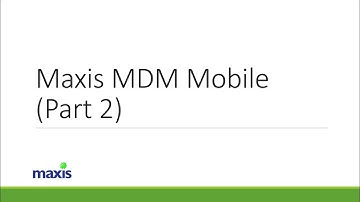 (PART 2) Mobile MDM IOS User Guide - IDM Mobile installation