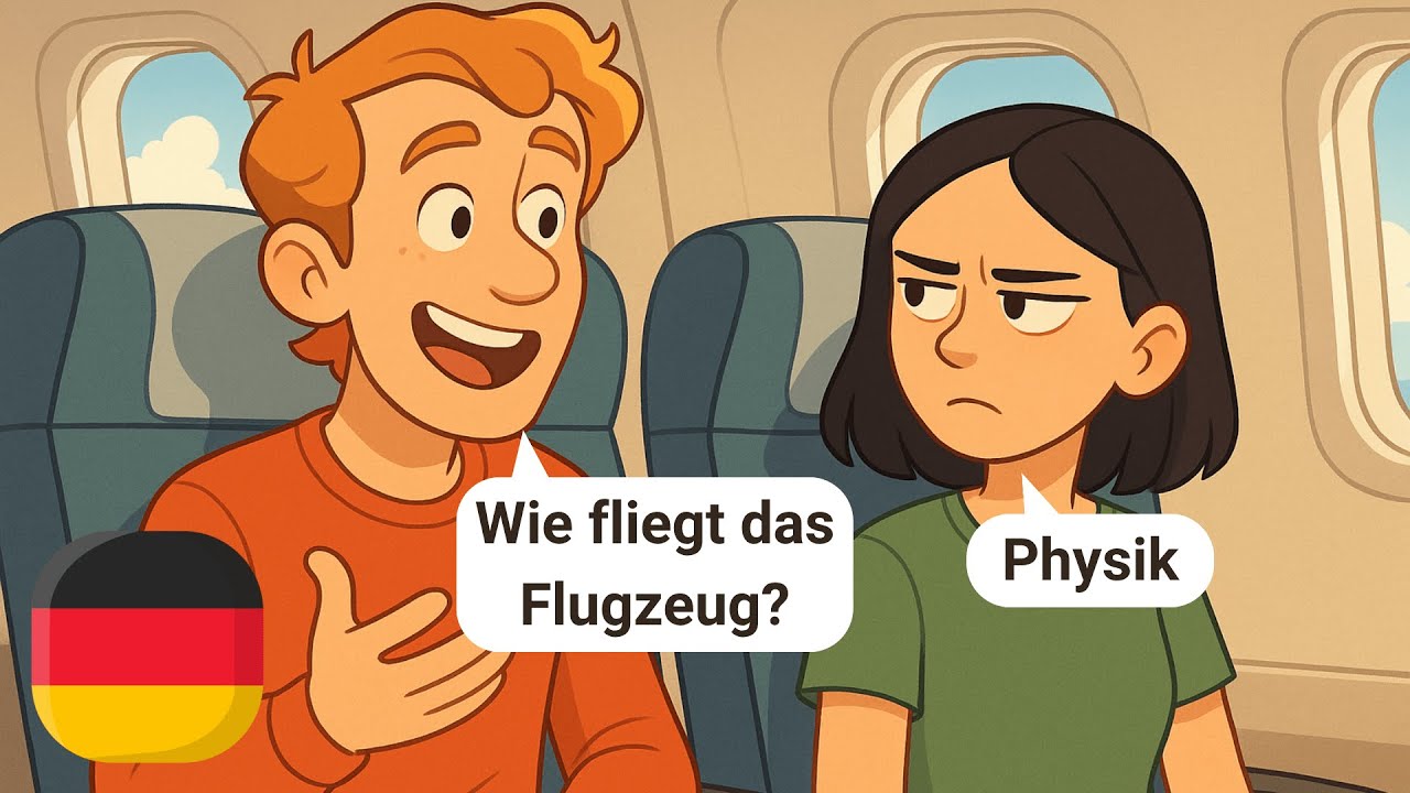 Real-life German Conversations for Beginners | A1-A2 | At The Airport ...