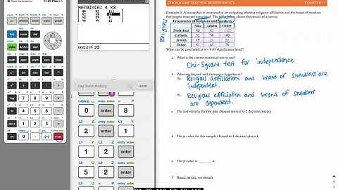 Chi Square test for Independence Part 3