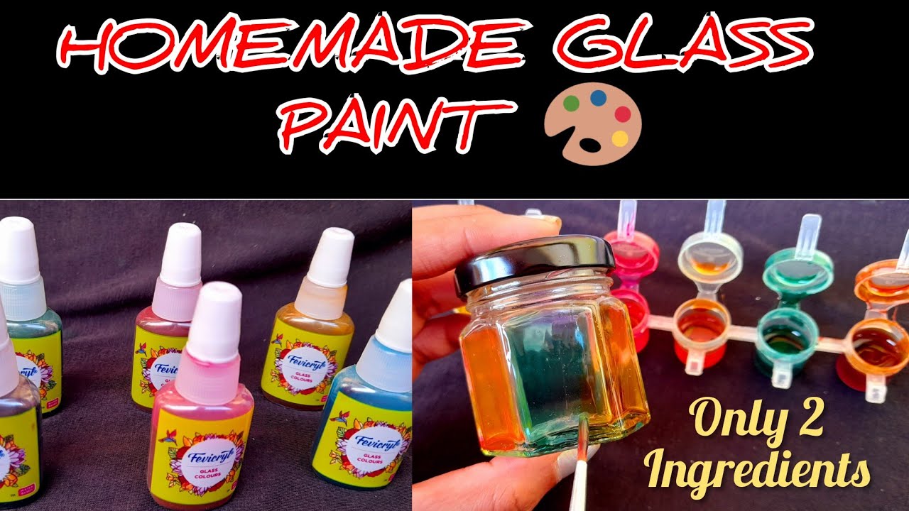 Homemade Glass Paint How To Make Glass Paint At Home Only 2 Maxresdefault