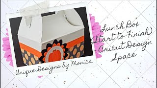 How to Create a Lunch Box from Start to Finish - Cricut Design Space