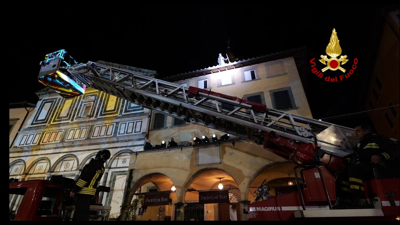 Empoli Befana Vigili del fuoco 2026