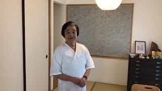 春の着物　下着補正