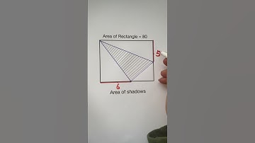 99 percent fail this area of shadows | geometry problem challenge #geometry #shorts