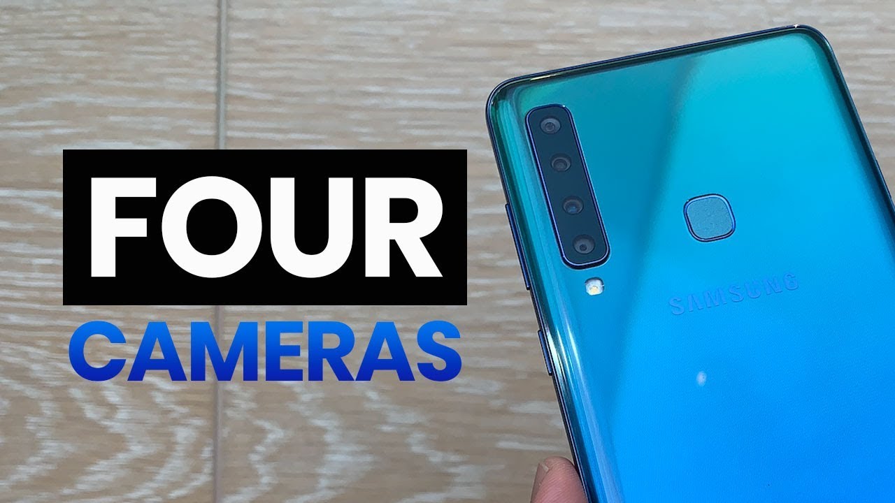 Samsung Galaxy A9 (2018) with FOUR cameras YouTube