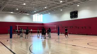 Hiraya Volleyball Club Blocking and Serving Training at Collège André-Grasset (May 24 2026) Part 1