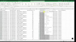 05 How to format the Occurrence table for Darwin Core