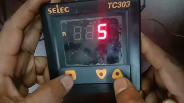 Temperature  Controller wiring with programming |  Selec  Tc303