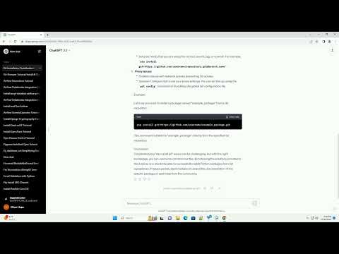 pip install git