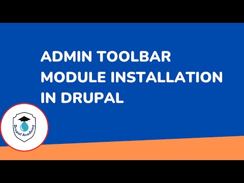 Drupal 10 Tutorial : Admin Toolbar Module Installation