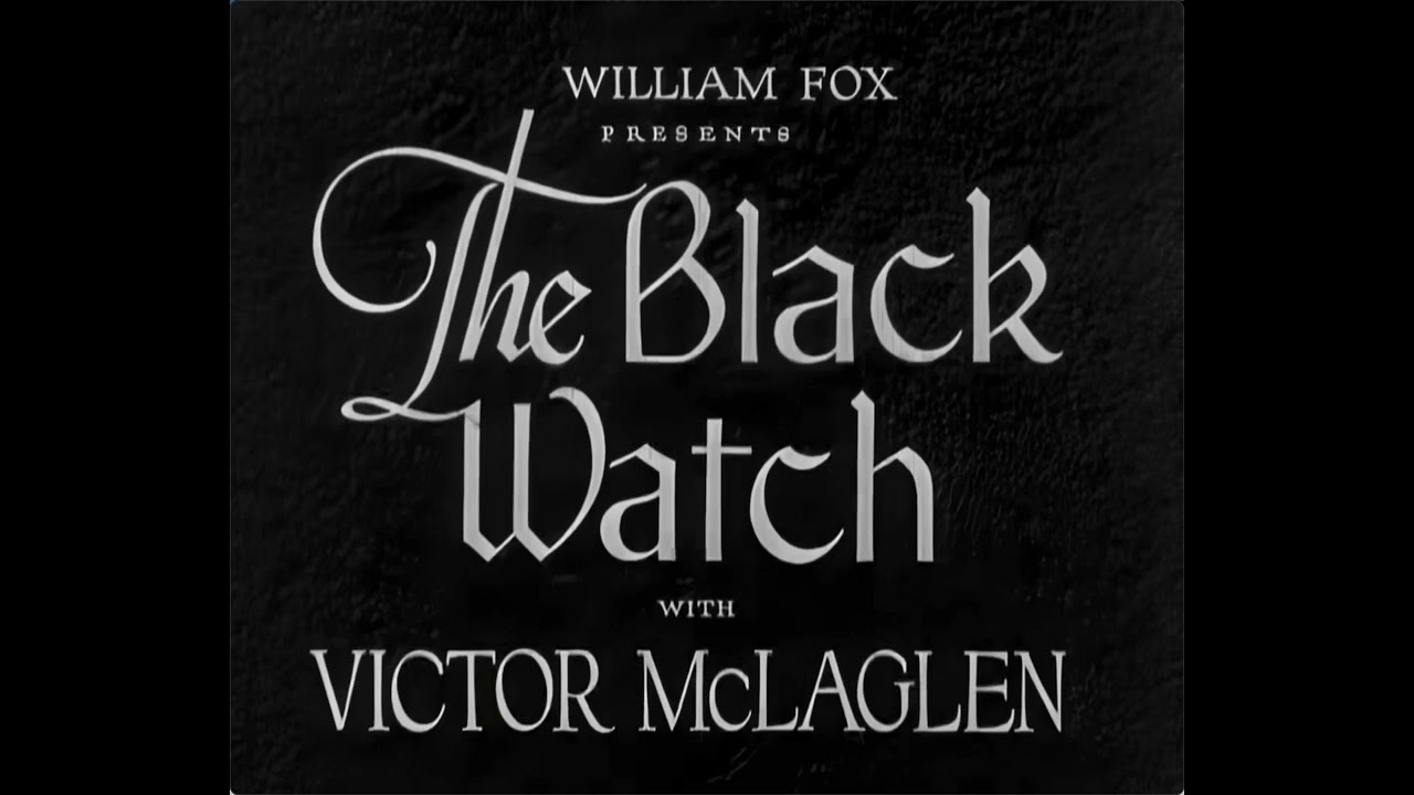 The Black Watch 1929