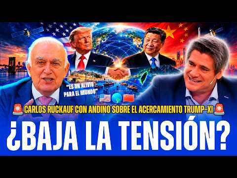 🚨🇺🇸🇨🇳 RUCKAUF ANTICIPÓ NUEVAS CUMBRES TRUMP–XI: “SE VAN A ENCONTRAR EN NOVIEMBRE Y DICIEMBRE”