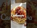 Spaghetti Carbonara 🇮🇹 #spaghetti #carbonara #italy #food #dinner #cooking #homemade #shorts
