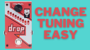How to get 8 Guitars in 1 Pedal. DigiTech Drop.