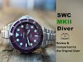 Swiss Watch Company MKII Diver - Review and Comparison to the Original Dive Watch