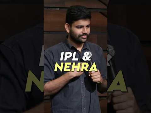 Sometimes fielders drop a catch but someone in the crowd catches it #standupcomedy #IPL #AshishNehra