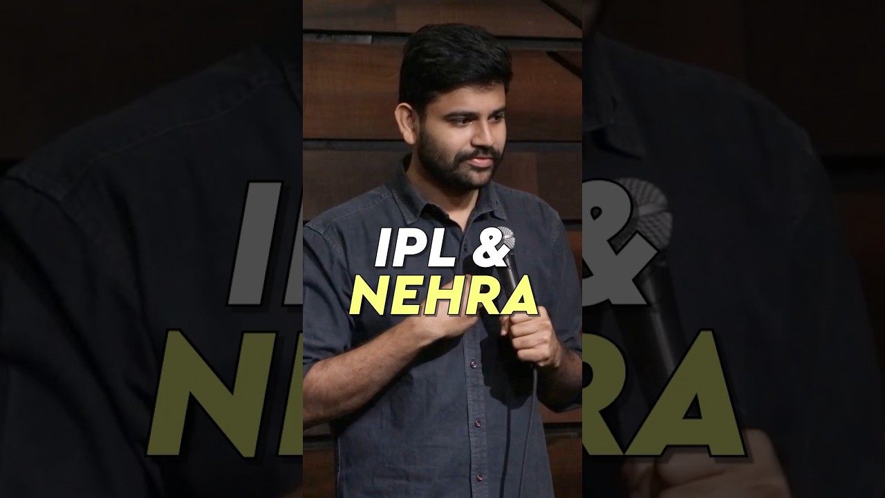Sometimes fielders drop a catch but someone in the crowd catches it #standupcomedy #IPL #AshishNehra