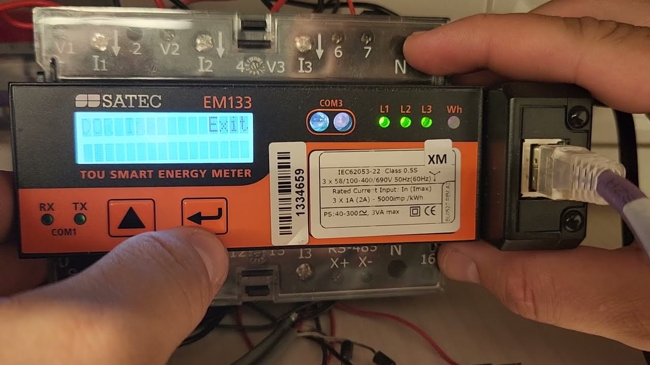 הגדרת ממסר DOR במכשיר EM133