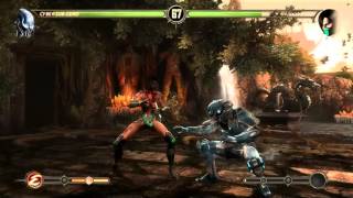 Mortal Kombat Komplete Edition (PC) - Gameplay - Cyber Sub-Zero vs Jade