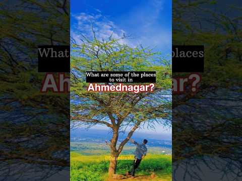 What are some of the places to visit in Ahmednagar? | Travel Aashiq #ytshorts