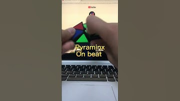 Rubik’s cube on beat #fyp #rubiks #cube #beat #pyraminx #shorts