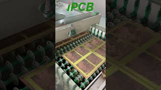 Professional PCB Fabrication: Green Oil Coating Workshop View