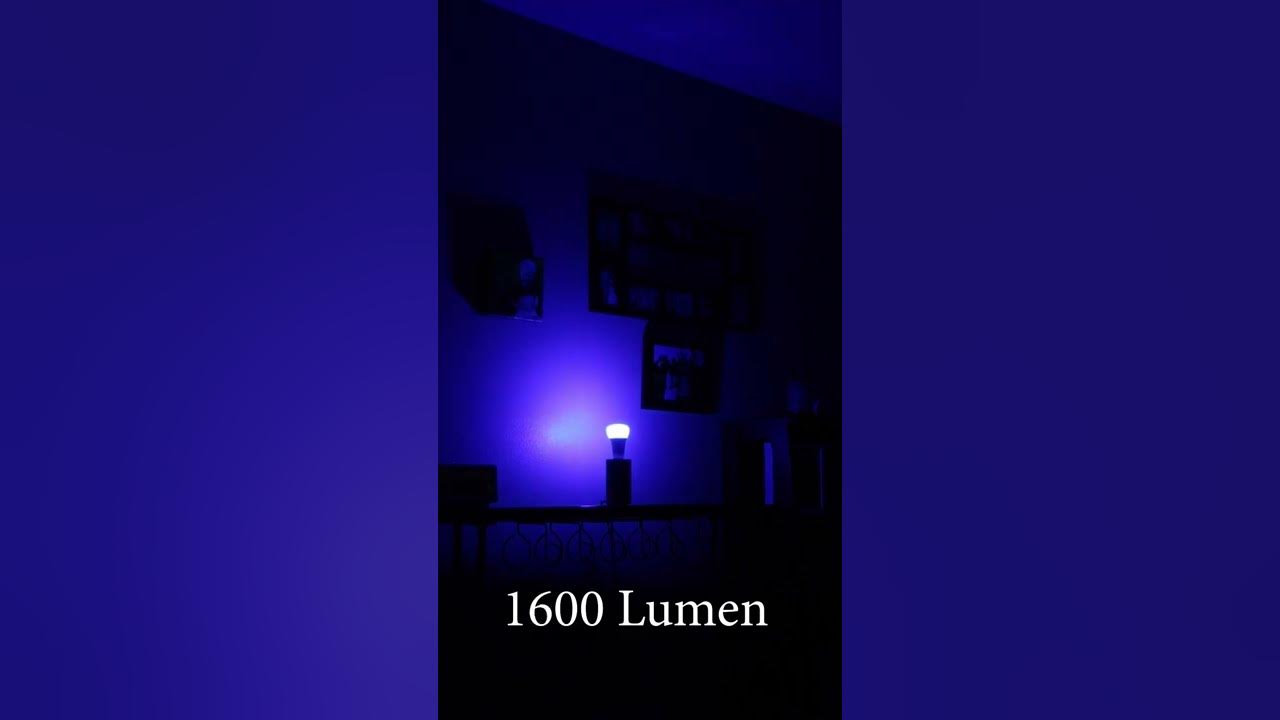 Philips Hue RGB A21 High Lumen Smart Bulb 1600 Lumens 100w vs A19 1100 lm  60w 