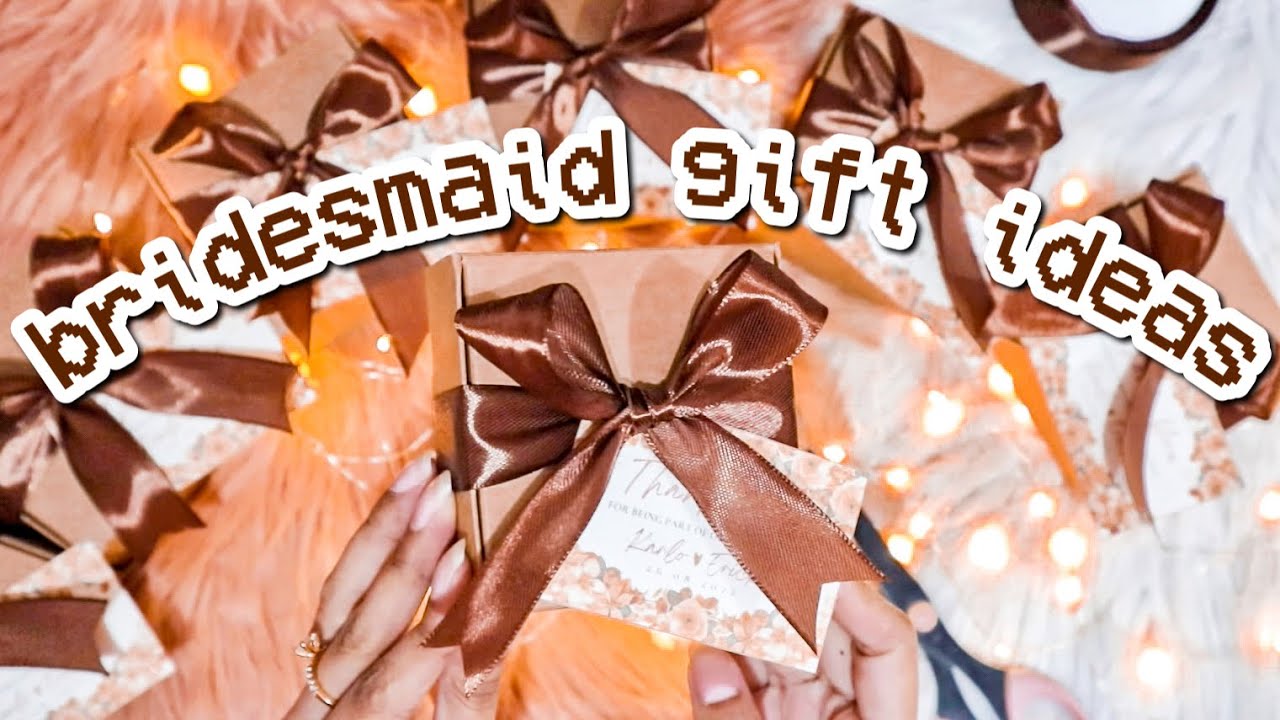 SOUVENIR IDEAS 🥂 for bridesmaids • affordable • handmade • wedding gifts • rustic crafts • DIY