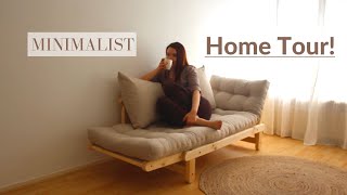 MINIMALIST Home Tour  1 Bedroom Small Apartment (Working From Home)