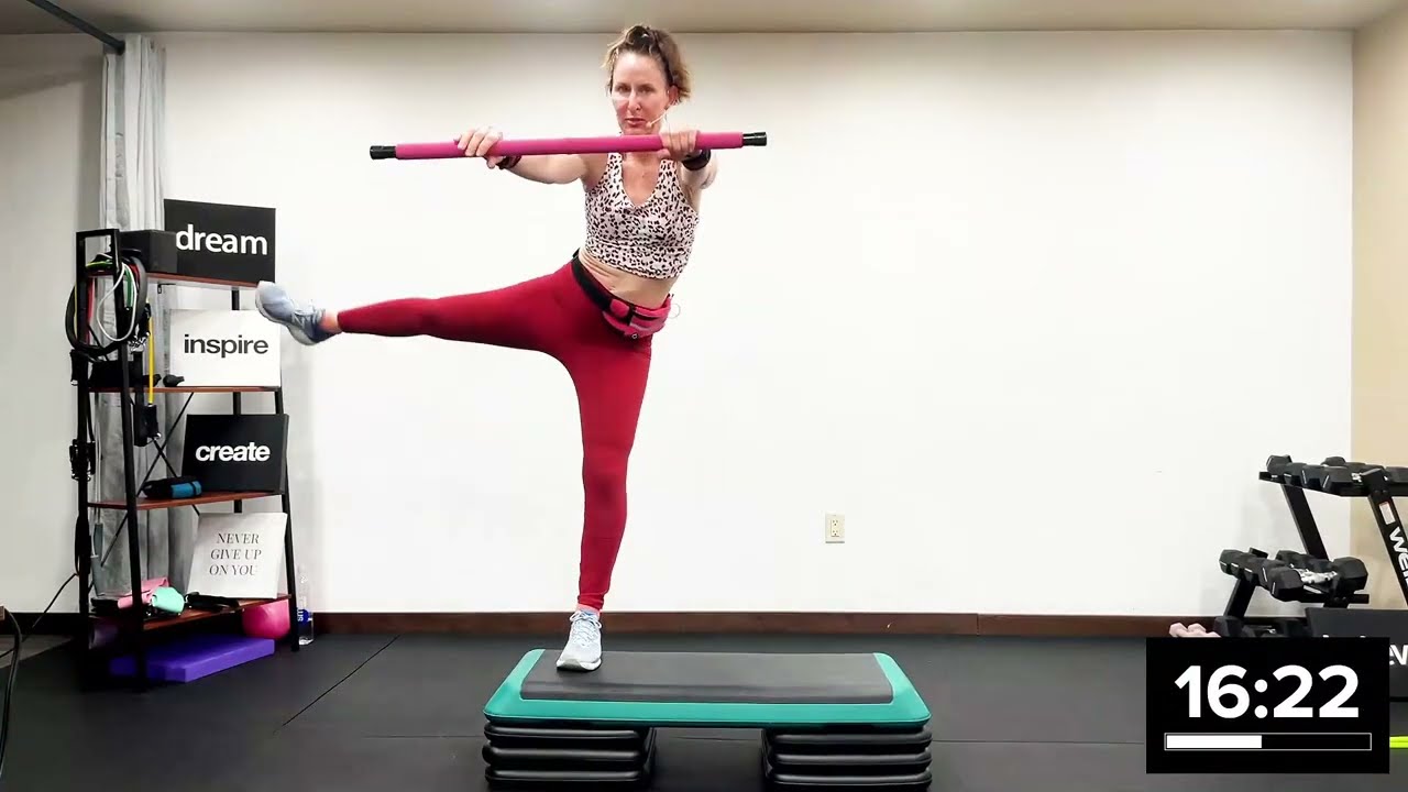 30 Min HIIT Step Workout & Drumstick Core ️ Powerful Workout For Women