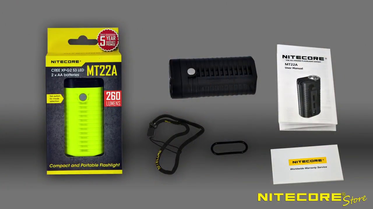 Lightweight and Durable Flashlight For Your Next Trip!