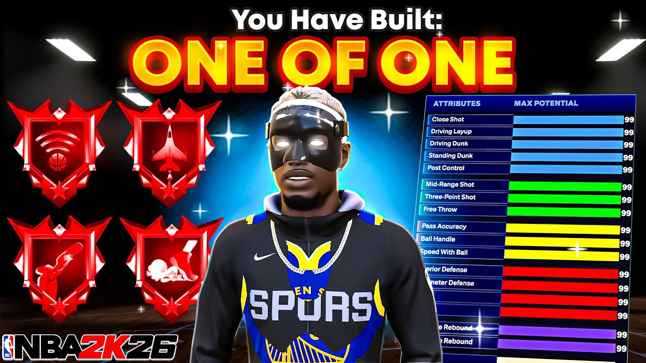 Эта *НОВАЯ* ЛУЧШАЯ СБОРКА — ЛОМКА NBA 2K26🔥 ЛУЧШАЯ СБОРКА ЗАЩИТНИКА 2K26 (99 3PT + 99 ДАНК)