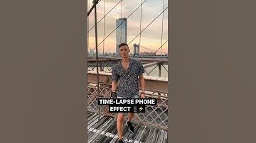 PHONE Time-Lapse Effect! 📱⚡️- Creative Photography / Videography #shorts #photography #phone