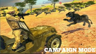 Panther hunting safari simulator 4x4 campaign mode by " tech3D games studios(android gameplay) screenshot 3