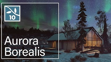 Lumion 10: Aurora Borealis & Real Skies at Night
