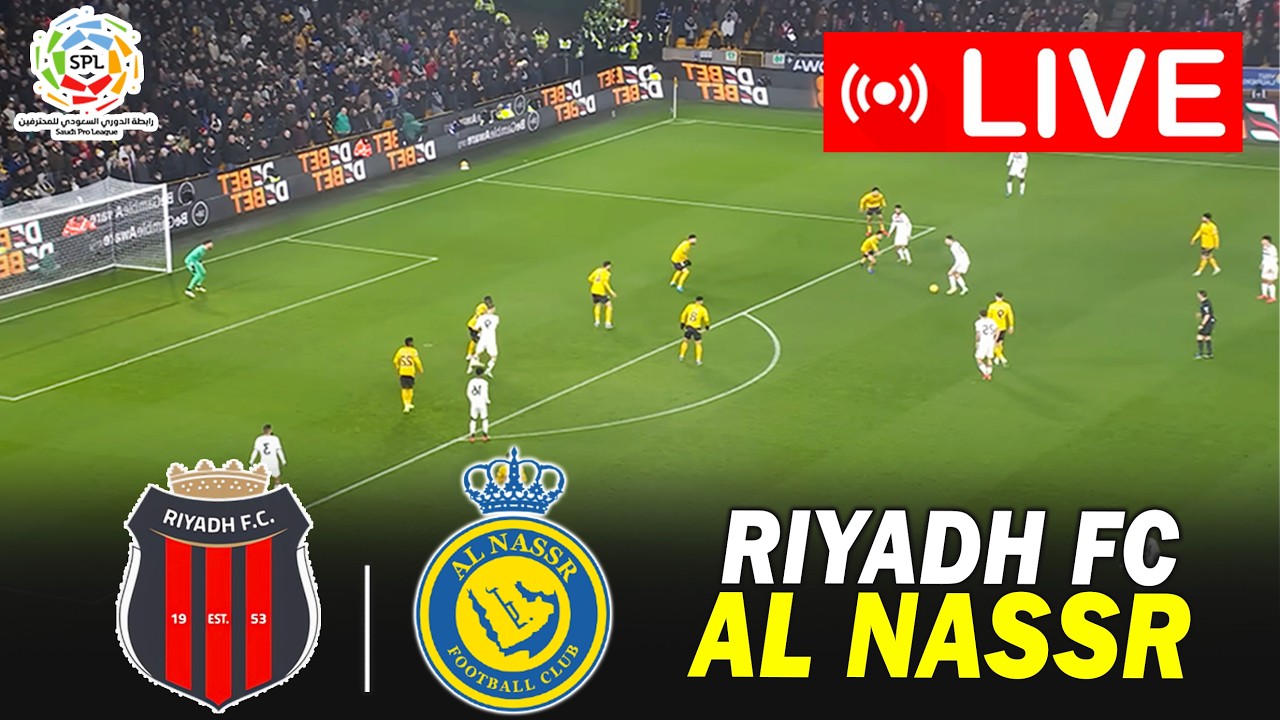 LIVE: Al Riyadh vs Al Nassr | Saudi Pro League 2026 | Football Live Match | eFootball PES Gameplay