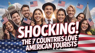 SHOCKING! THESE 7 COUNTRIES LOVE AMERICAN TOURISTS | Top Travel Discovery