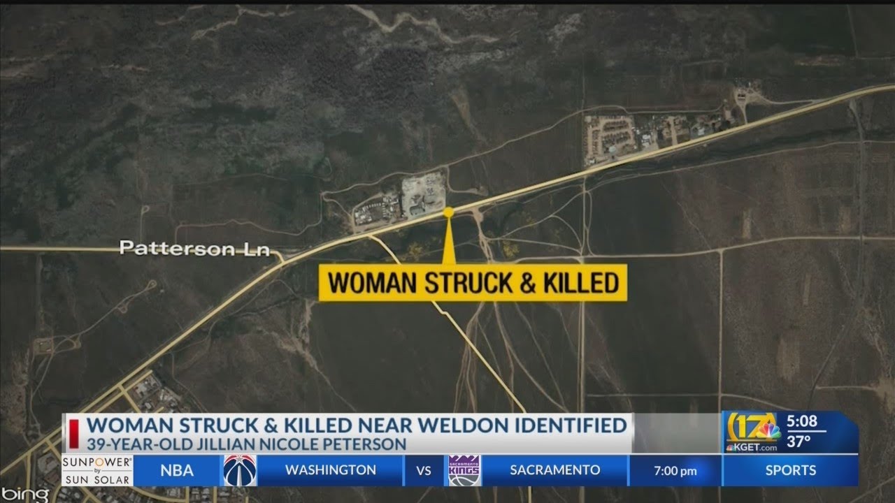 The Kern County coroner's office identified a woman struck and killed