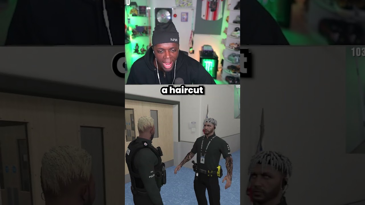 Tyrone fought in police station in GTA RP