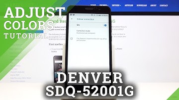 How to Enable Color Correction Mode in DENVER SDQ-52001G – Adjust Colors