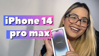 UNBOXING IPHONE 14 PRO MAX ( Deep Purple, 256gb) || acessórios