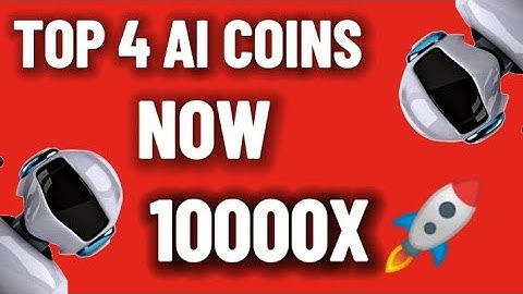 THE BEST AI CRYPTO COINS IN 2024 #ai #crypto #viral #aicoins #trending