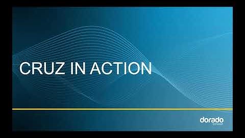Cruz In Action:  Cruz Automation